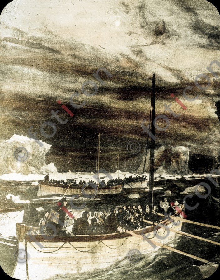Rettungsboote der RMS Titanic | Lifeboats from the RMS Titanic - Foto simon-titanic-196-048-fb.jpg | foticon.de - Bilddatenbank für Motive aus Geschichte und Kultur